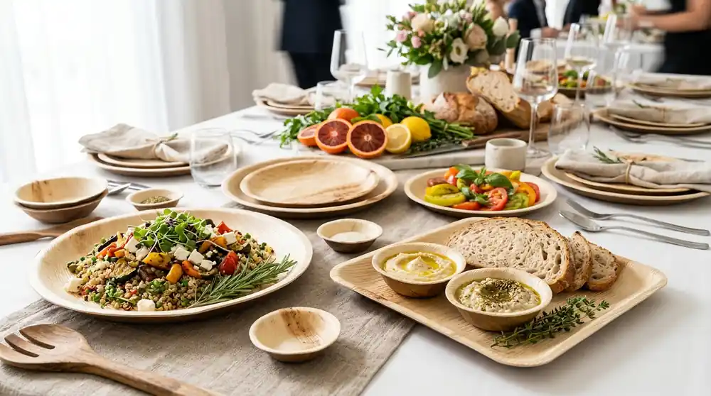 Areca Palm vs. PLA (Polylactic Acid): Why Caterers are Ditching Bioplastics