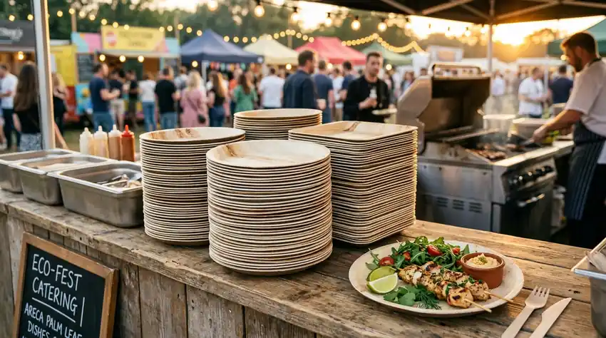 Music Festivals & Mega-Events: High-Volume Sourcing for Areca Palm Food Courts