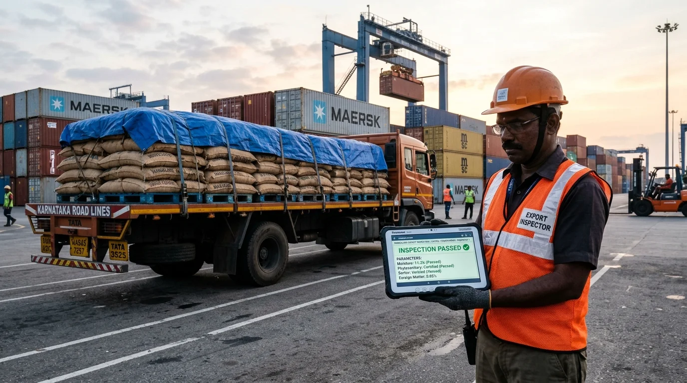 Inland Freight Transport and Export Clearance from Chikmagalur to Mangalore Port