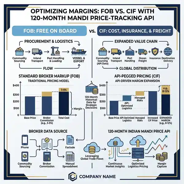 FOB vs CIF Pricing Arbitrage Data