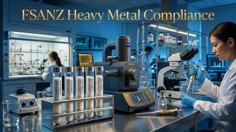 FSANZ Compliance: Heavy Metal Limits (Lead/Cadmium) for Australian Rice