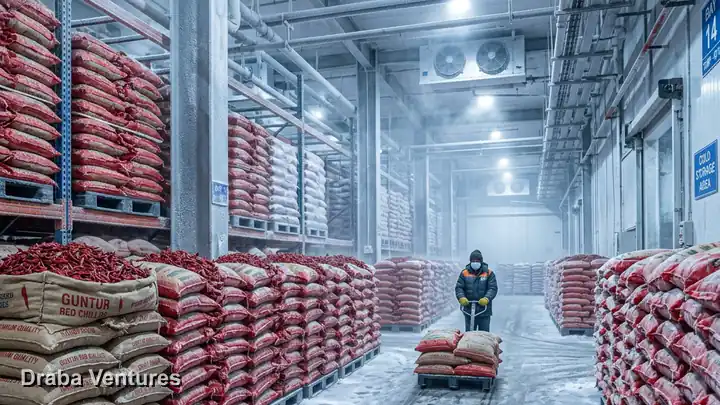 Cold Storage Economics: Evaluating Holding Costs vs. Spot Market Liquidation for Guntur Red Chillies
