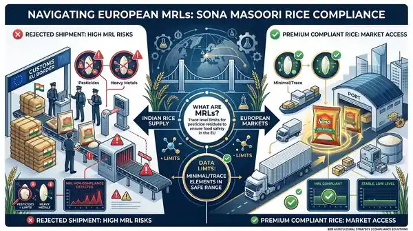 MRLs Explained: Why Indian Sona Masoori Fails in Europe