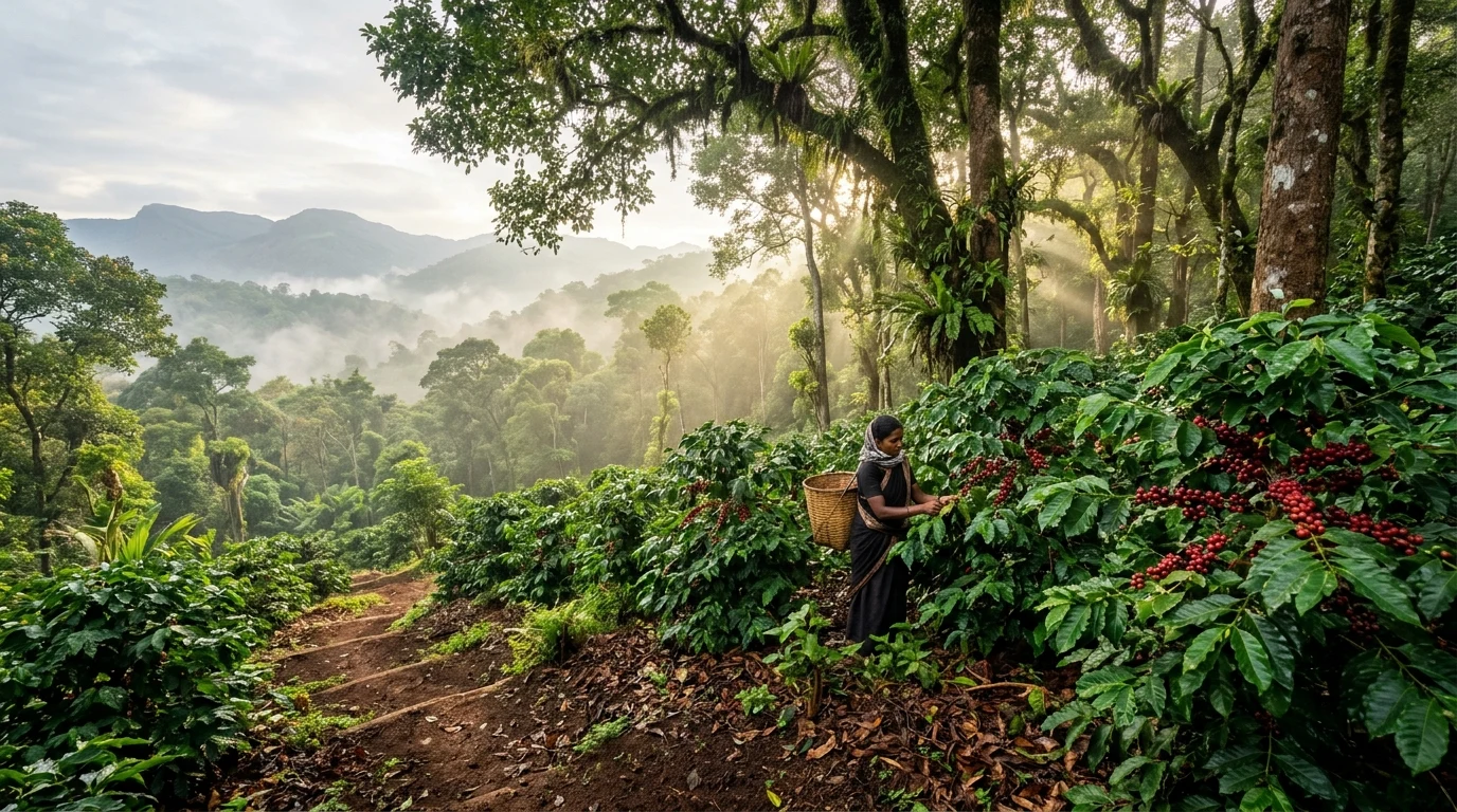 Rainforest Alliance Certified Indian Coffee Wholesale