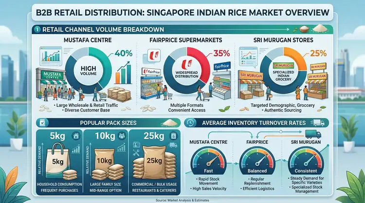 Sona Masoori Retail Demand Singapore Mustafa Centre FairPrice