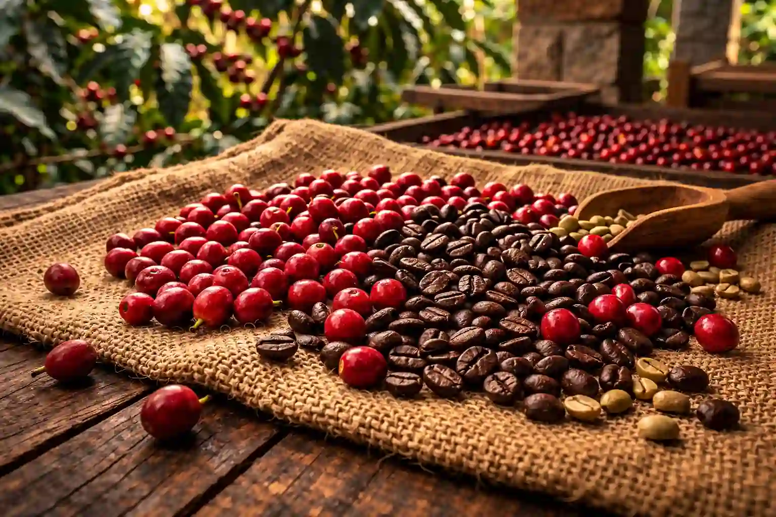 Indian Coffee Arabica Robusta Export